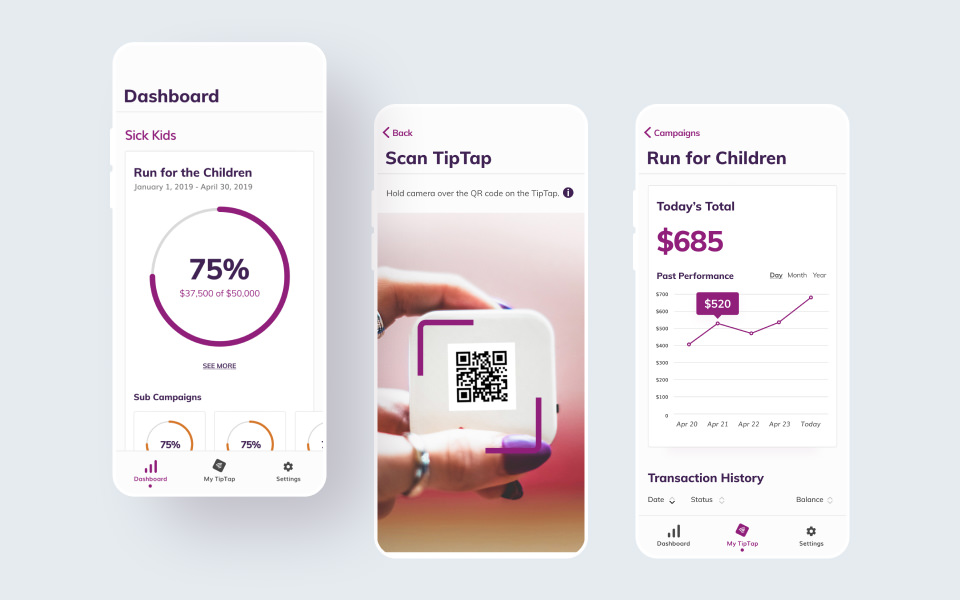 TipTap – Mobile iOS App